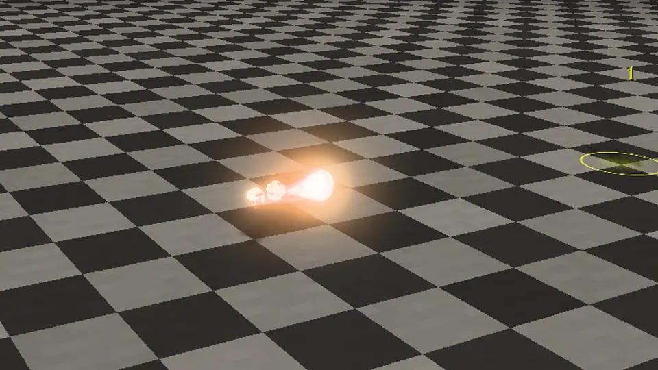 Feuerball, Wurf