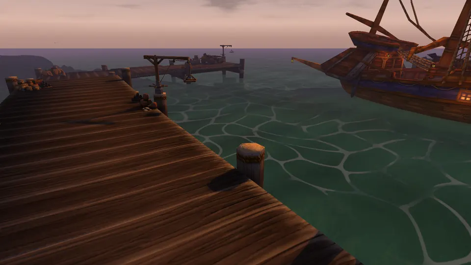 Dünung auf dem Wasser
